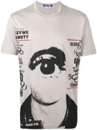 Junya Watanabe Comme Des Garçons Man - Printed T-shirt - Men - Cotton/rayon - S, Nude/neutrals, Cotton/rayon