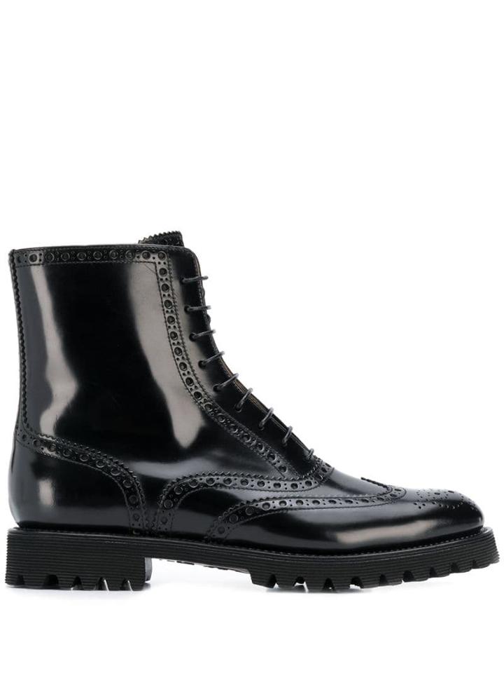 Church's Brogue Boots - Black