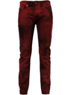 Diesel Black Gold 2510 Slim Jeans, Men's, Size: 33, Red, Cotton