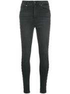 Levi's Crystal Embellished Skinny Jeans - Black