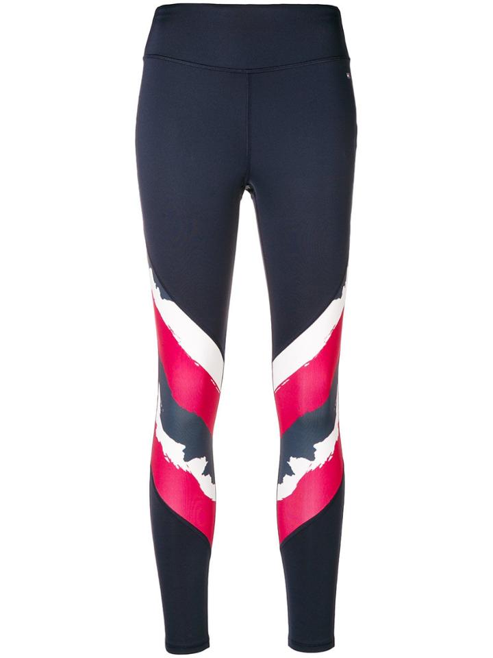 Tommy Hilfiger High Waisted Leggings - Blue