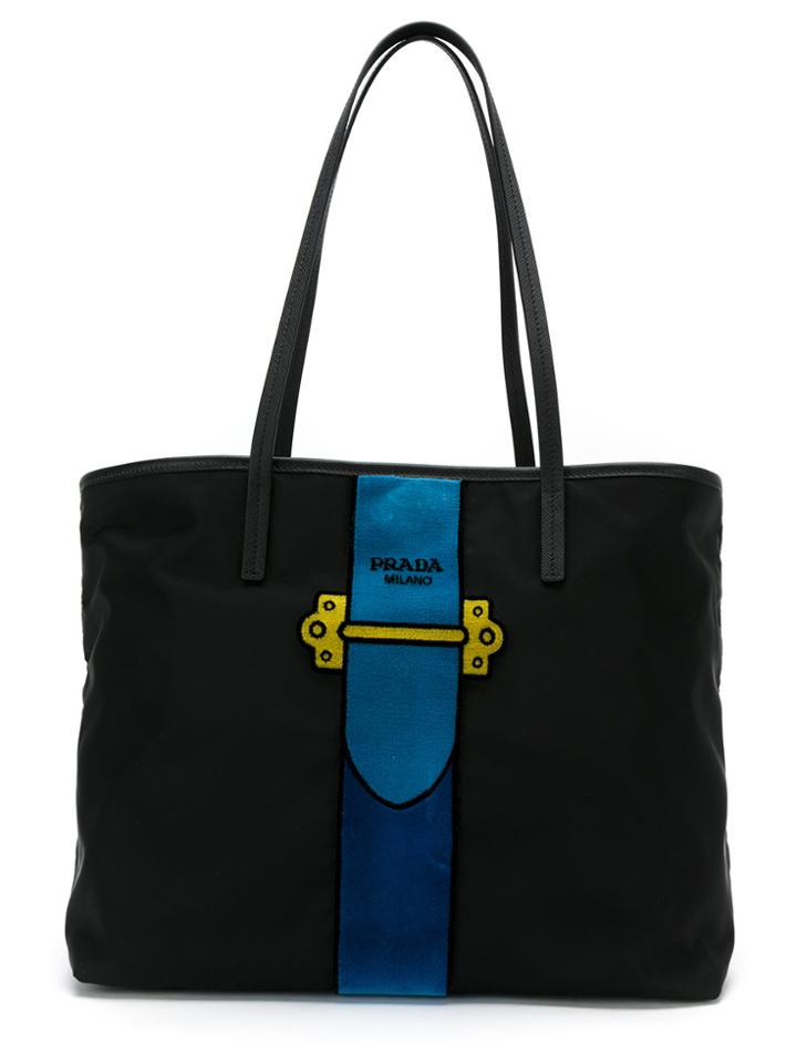 Prada Prada 1bg0652bl8voom F014b Synthetic->nylon - Black