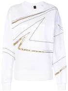 Alexandre Vauthier Printed Sweatshirt - White