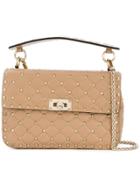 Valentino Rockstud Spike Tote - Nude & Neutrals