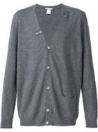 Avant Toi Distressed Button Down Cardigan