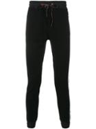 Plein Sport - Downhill Track Pants - Men - Cotton/polyester - L, Black, Cotton/polyester