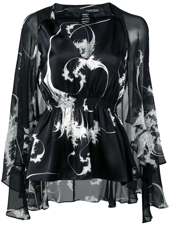 Thomas Wylde Nightshade Blouse - Black