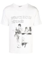 Enfants Riches Déprimés Painting Print T-shirt - White
