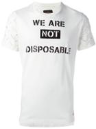 Vivienne Westwood Anglomania Cutout Sleeve T-shirt