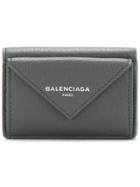 Balenciaga Papier Mini Wallet - Grey