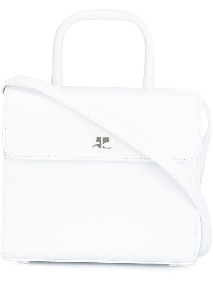 Courrèges Flap Closure Small Tote