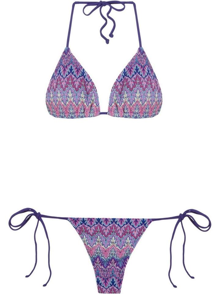 Brigitte Knit Bikini Set - Pink