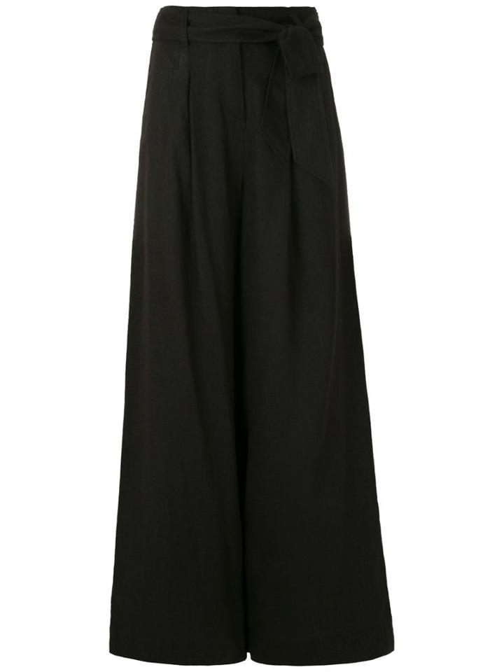 Nk Adriana Tied Waistband Trousers - Black