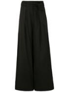 Nk Adriana Tied Waistband Trousers - Black
