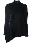 Ann Demeulemeester 'gritto' Sweatshirt, Women's, Size: 36, Black, Cotton/lyocell