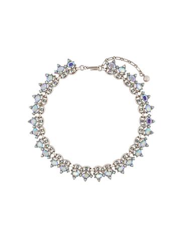 Trifari Vintage Aurora Borealis Necklace - Metallic