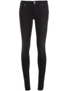 Levi's Mid Rise Skinny Jeans, Women's, Size: 24, Black, Cotton/lyocell/polyester/spandex/elastane