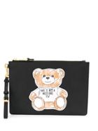 Moschino Bear Clutch Bag - Black