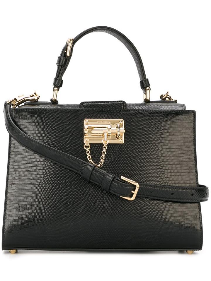 Dolce & Gabbana Small 'monica' Tote, Women's, Black