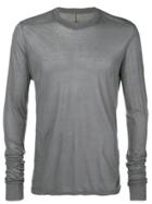 Rick Owens Drkshdw Loose Plain T-shirt - Grey
