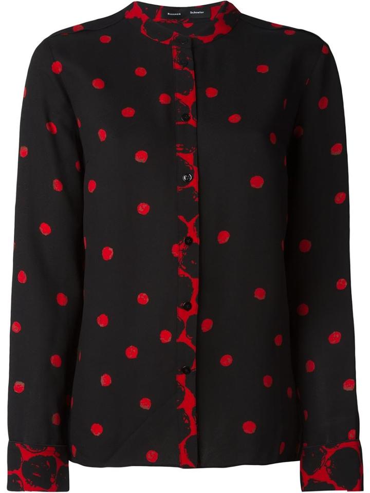 Proenza Schouler Polka Dot Blouse