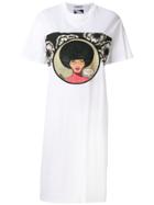Prada Sixties Print T-shirt Dress - White