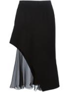 Givenchy Layered Semi-sheer Skirt