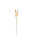 Natasha Zinko Diamond Bunny Earrings - Metallic