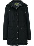 Versace Jeans Classic Hooded Parka - Black