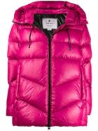 Woolrich Hooded Puffer Jacket - Pink