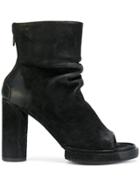 The Last Conspiracy Open-toe Ankle Boots - Black