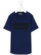 Dsquared2 Kids - Logo Print T-shirt - Kids - Cotton - 12 Yrs, Blue