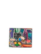 Paul Smith Printed Cardholder - Blue