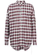 Mastermind Japan Checked Shirt - White