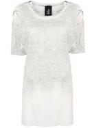 Thom Krom Gradient Longline T-shirt - White