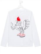 Stella Mccartney Kids Rooster Sweatshirt, Boy's, Size: 14 Yrs, White