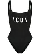 Dsquared2 Icon Swimsuit - Black