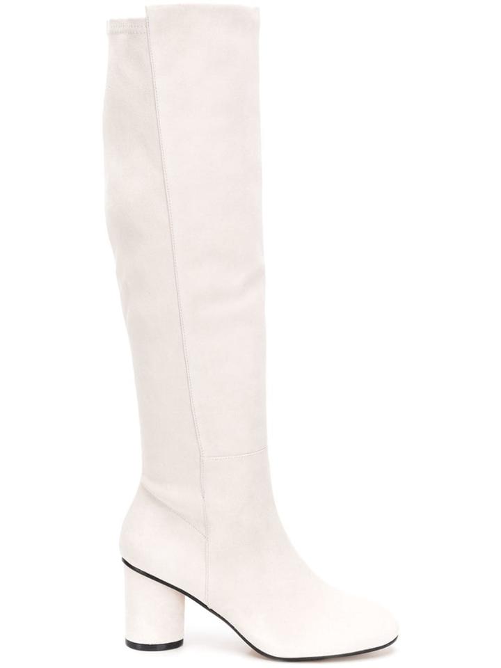 Stuart Weitzman Eloise 75 Boots - Neutrals