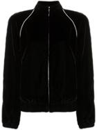 Philosophy Di Lorenzo Serafini Contrast Piping Velour Track Jacket -