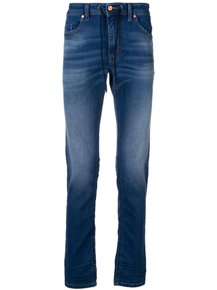 Diesel Regular Slim Fit Jeans - Blue