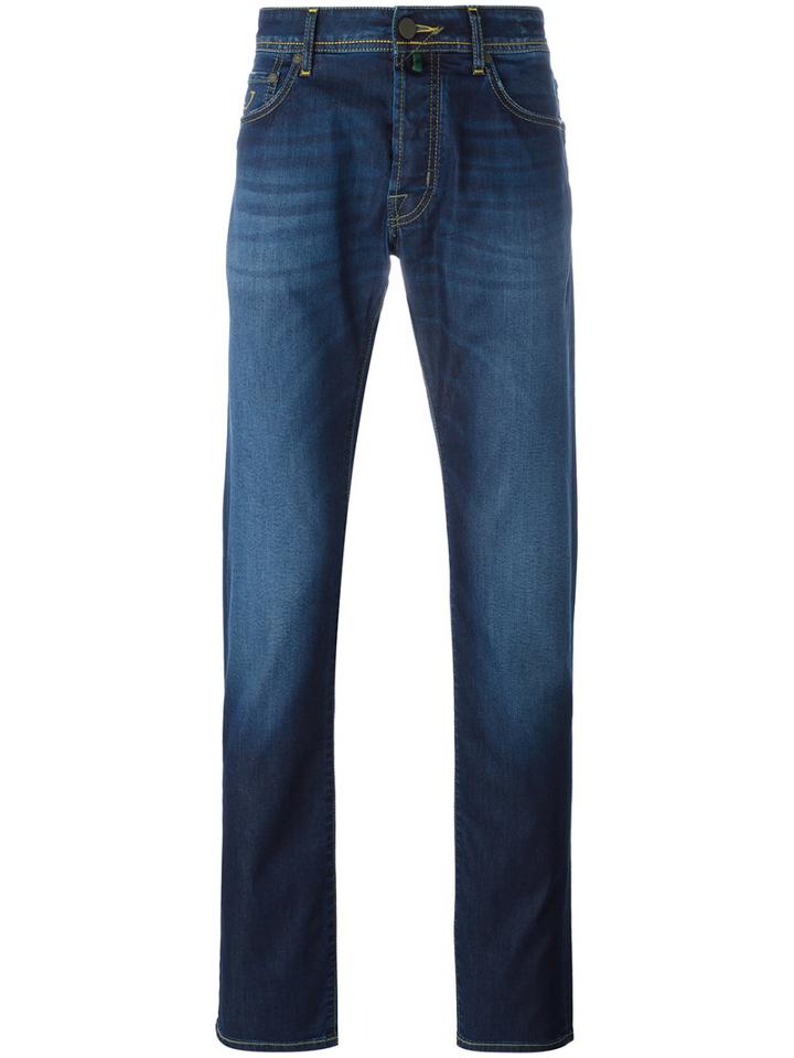 Jacob Cohen - Slim-fit Jeans - Men - Cotton/elastodiene/polyester - 35/34, Blue, Cotton/elastodiene/polyester