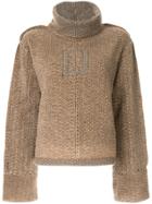 Fendi Pre-owned Long Sleeve Top - Brown