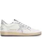 Golden Goose Deluxe Brand White Ball Leather Low-top Sneakers