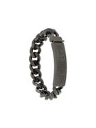 Balmain Logo Chain Bracelet - Black