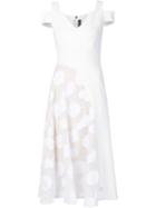 Roland Mouret Embroidered Dress, Women's, Size: 8, Cotton
