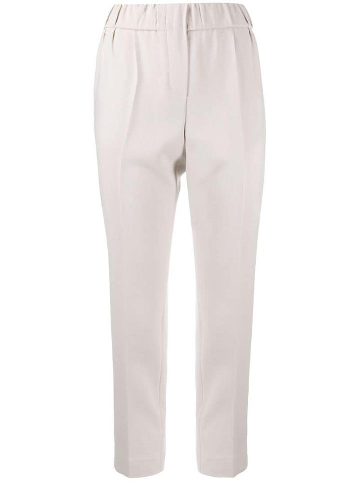 Sly010 High Rise Tapered Trousers - Neutrals
