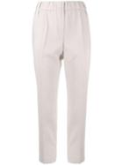 Sly010 High Rise Tapered Trousers - Neutrals