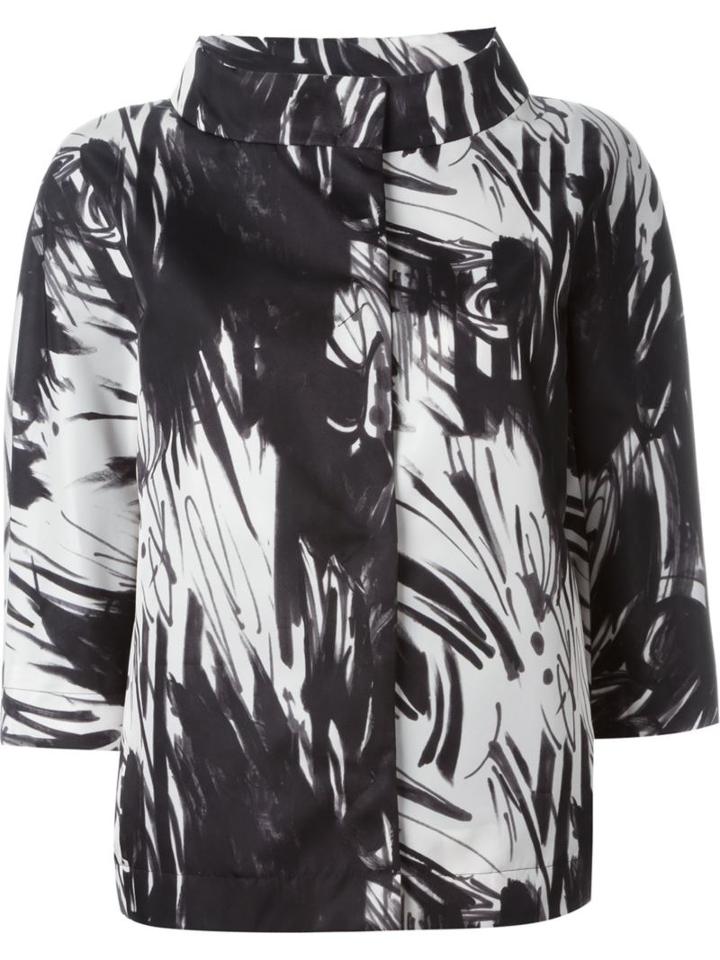 Herno Abstract Printed Jacket
