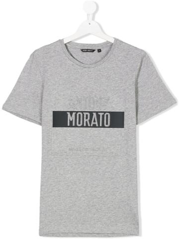 Antony Morato Junior Teen Front Logo T-shirt - Grey
