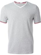 Moncler Striped Trim T-shirt
